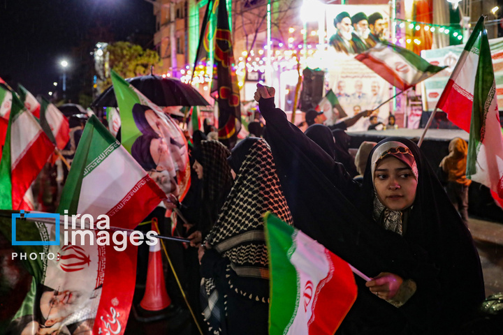 بیست و هفتمین شب حضور میدانی مردم در مشهد