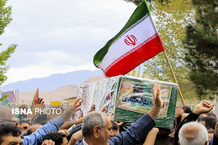 تشییع پیکر سردار شهید «امیر امیرمحمدی» - کرمان