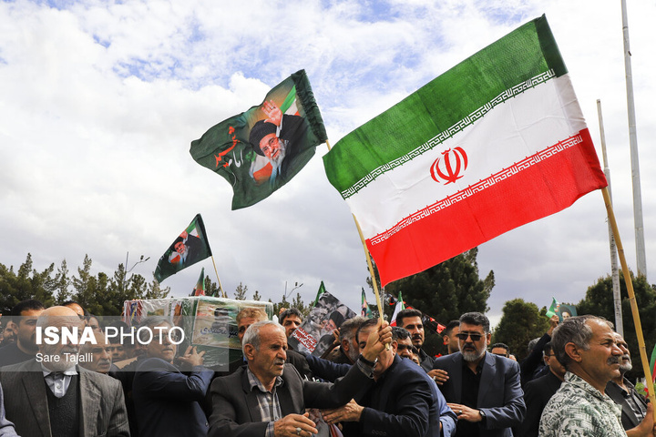 تشییع پیکر سردار شهید «امیر امیرمحمدی» - کرمان