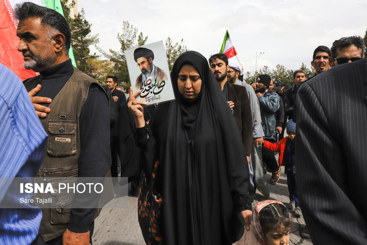 تشییع پیکر سردار شهید «امیر امیرمحمدی» - کرمان