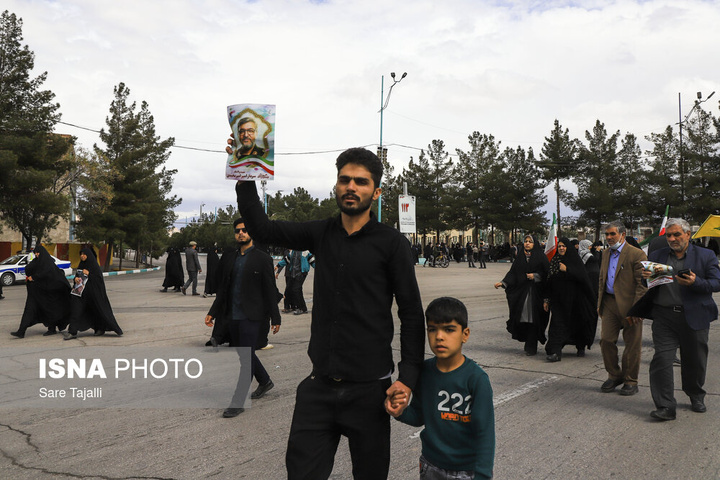 تشییع پیکر سردار شهید «امیر امیرمحمدی» - کرمان