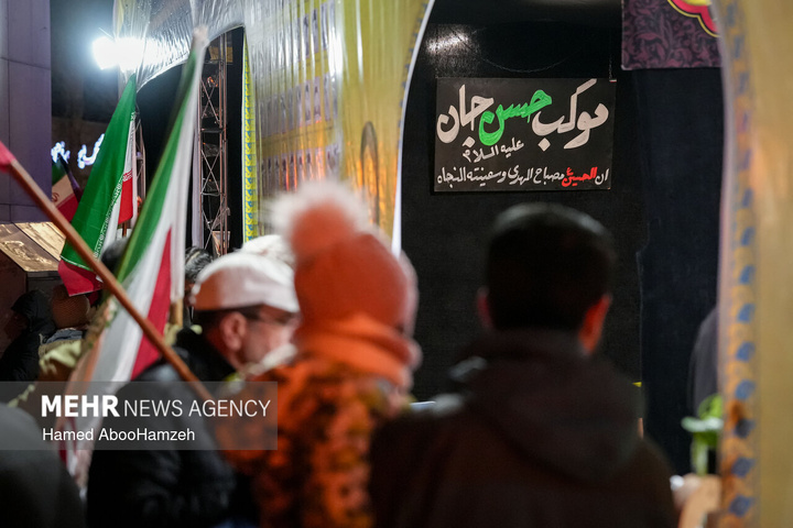 موکب دانشجویان در میدان جهاد همدان