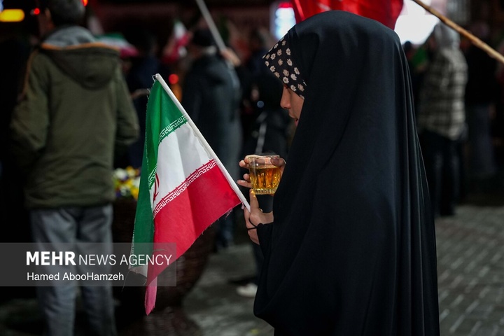 موکب دانشجویان در میدان جهاد همدان