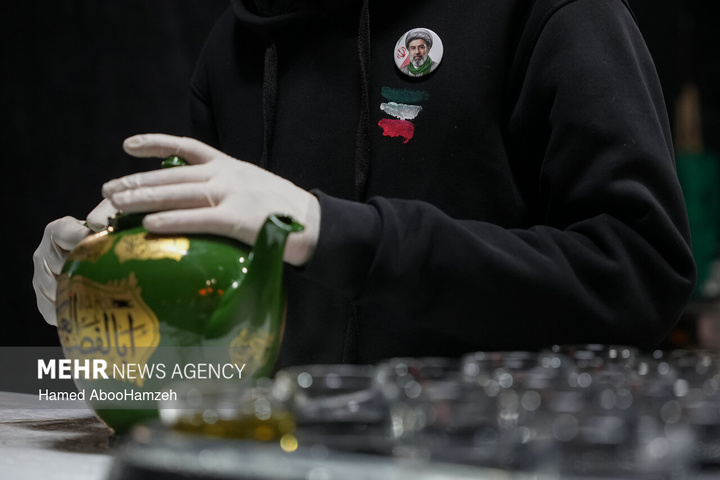 موکب دانشجویان در میدان جهاد همدان