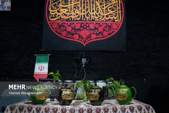 موکب دانشجویان در میدان جهاد همدان