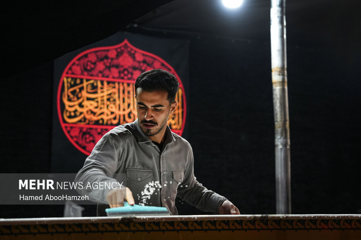 موکب دانشجویان در میدان جهاد همدان