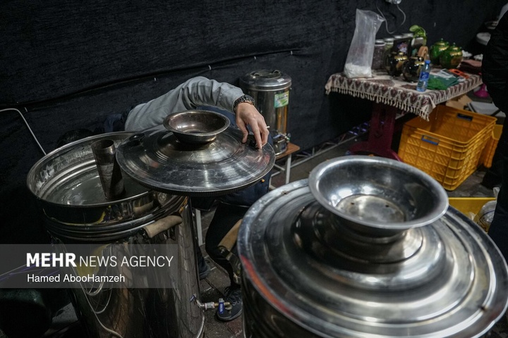 موکب دانشجویان در میدان جهاد همدان