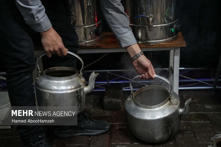 موکب دانشجویان در میدان جهاد همدان