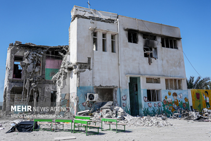 مدرسه شجره طیبه میناب، بعد از جنایت صهیونی آمریکایی