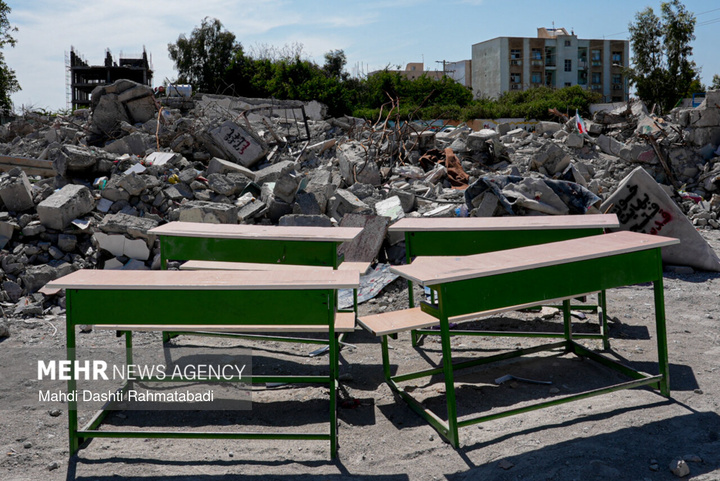 مدرسه شجره طیبه میناب، بعد از جنایت صهیونی آمریکایی