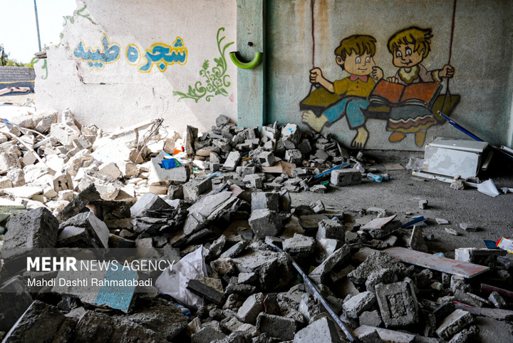 مدرسه شجره طیبه میناب، بعد از جنایت صهیونی آمریکایی