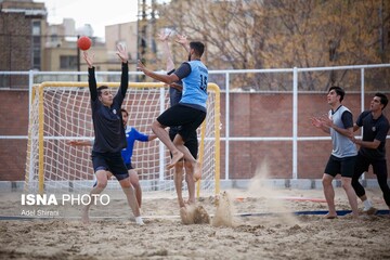 اردوی آمادگی تیم ملی هندبال ساحلی - اصفهان