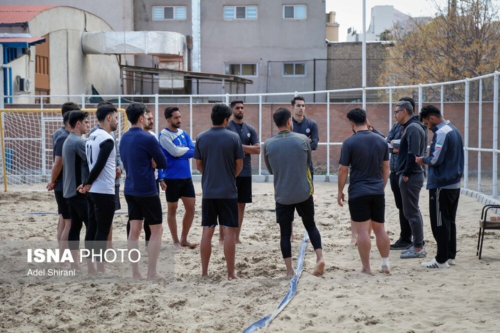 اردوی آمادگی تیم ملی هندبال ساحلی - اصفهان