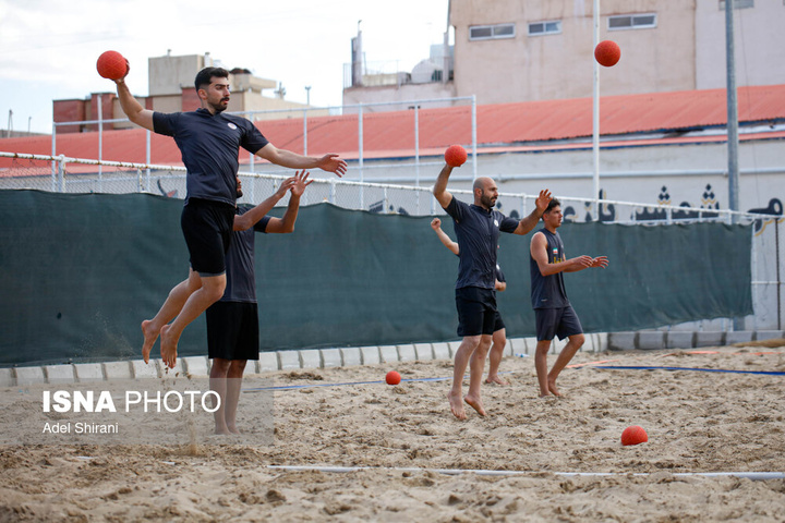اردوی آمادگی تیم ملی هندبال ساحلی - اصفهان