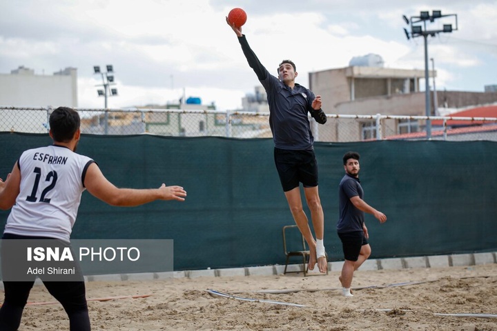 اردوی آمادگی تیم ملی هندبال ساحلی - اصفهان