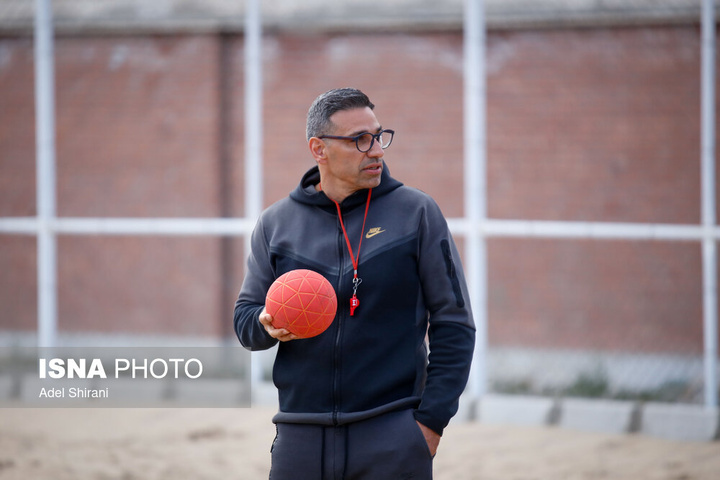 اردوی آمادگی تیم ملی هندبال ساحلی - اصفهان