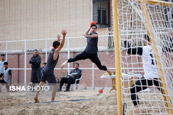 اردوی آمادگی تیم ملی هندبال ساحلی - اصفهان