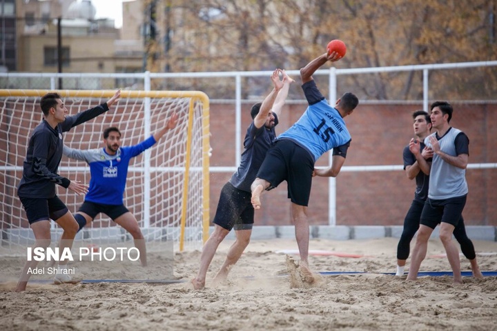 اردوی آمادگی تیم ملی هندبال ساحلی - اصفهان