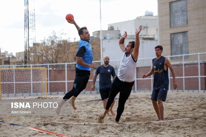 اردوی آمادگی تیم ملی هندبال ساحلی - اصفهان