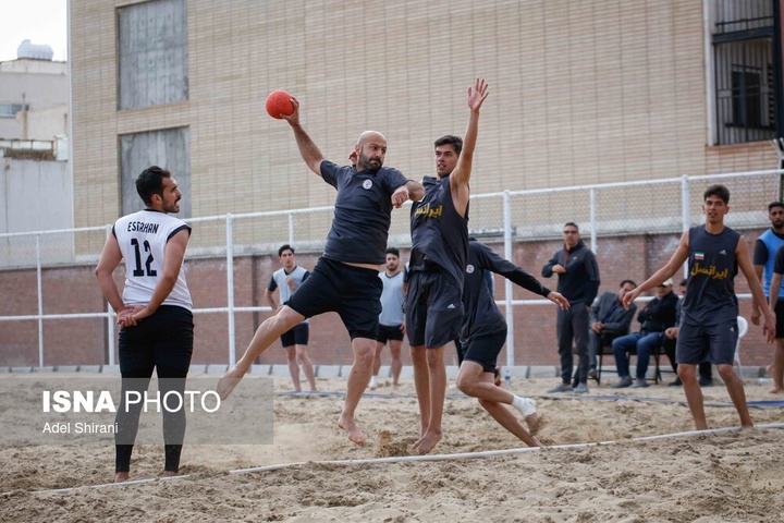 اردوی آمادگی تیم ملی هندبال ساحلی - اصفهان