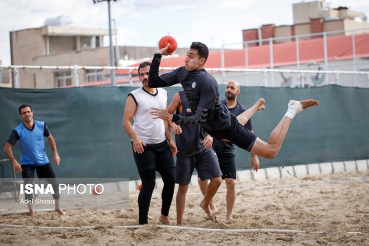 اردوی آمادگی تیم ملی هندبال ساحلی - اصفهان