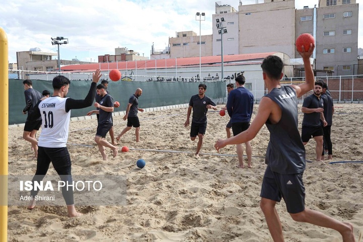 اردوی آمادگی تیم ملی هندبال ساحلی - اصفهان