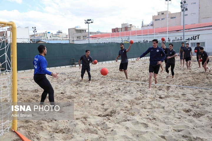 اردوی آمادگی تیم ملی هندبال ساحلی - اصفهان