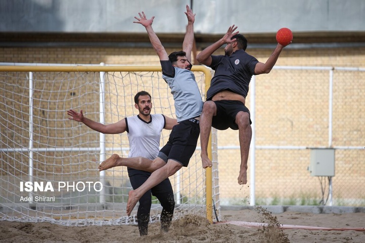 اردوی آمادگی تیم ملی هندبال ساحلی - اصفهان