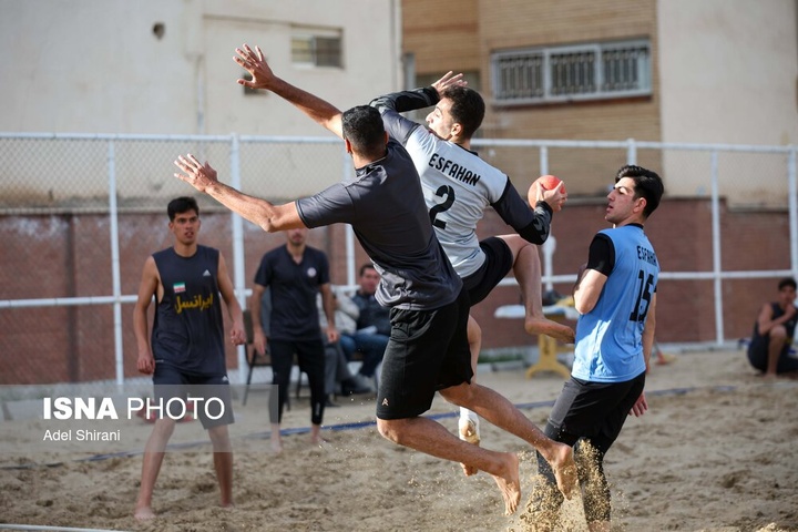 اردوی آمادگی تیم ملی هندبال ساحلی - اصفهان