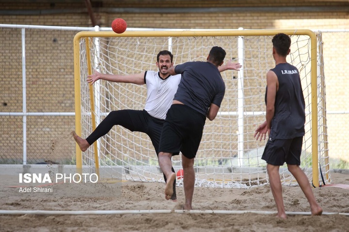 اردوی آمادگی تیم ملی هندبال ساحلی - اصفهان