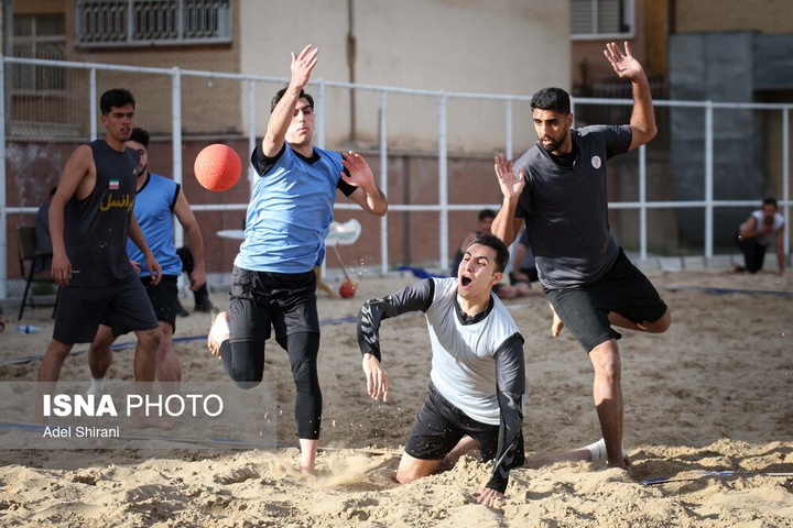 اردوی آمادگی تیم ملی هندبال ساحلی - اصفهان