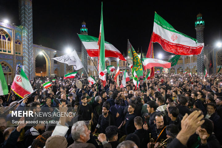 مراسم وداع با پیکر شهید مدافع امنیت پیام رجبی