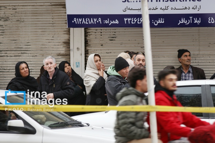 آثار حمله آمریکایی ـ صهیونیستی به خانه‌های مسکونی زنجان