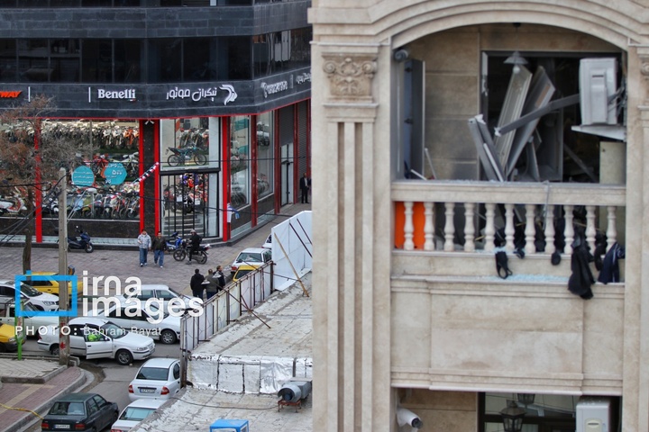 آثار حمله آمریکایی ـ صهیونیستی به خانه‌های مسکونی زنجان