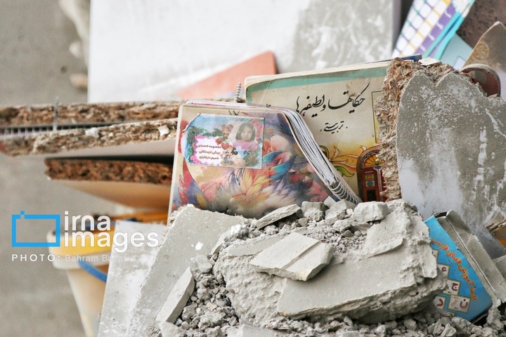 آثار حمله آمریکایی ـ صهیونیستی به خانه‌های مسکونی زنجان