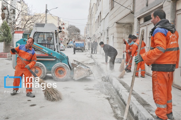آثار حمله آمریکایی ـ صهیونیستی به خانه‌های مسکونی زنجان