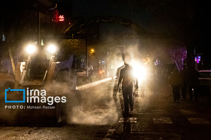حملات شبانه به مناطق مسکونی در تهران