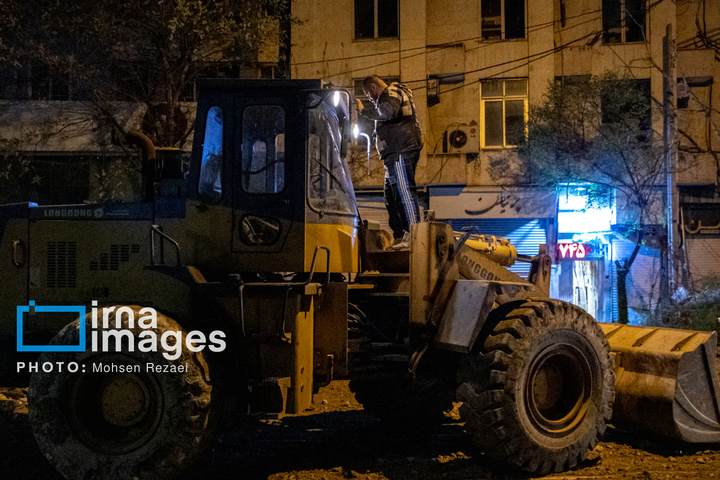 حملات شبانه به مناطق مسکونی در تهران