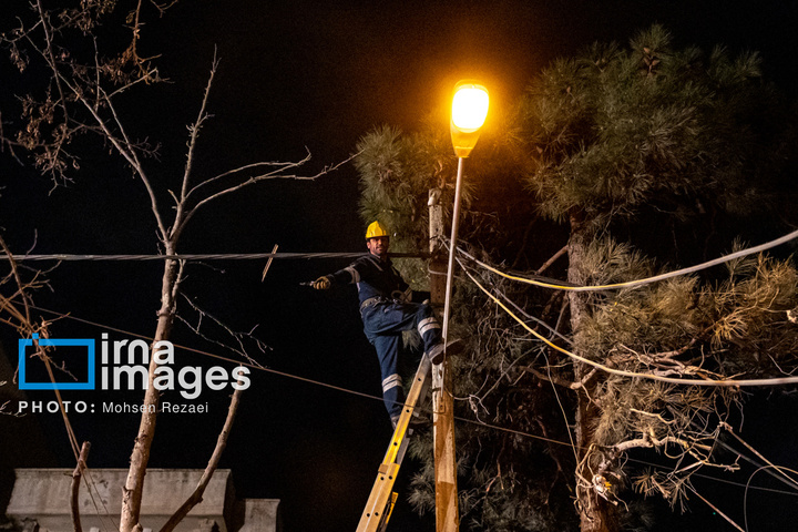 حملات شبانه به مناطق مسکونی در تهران