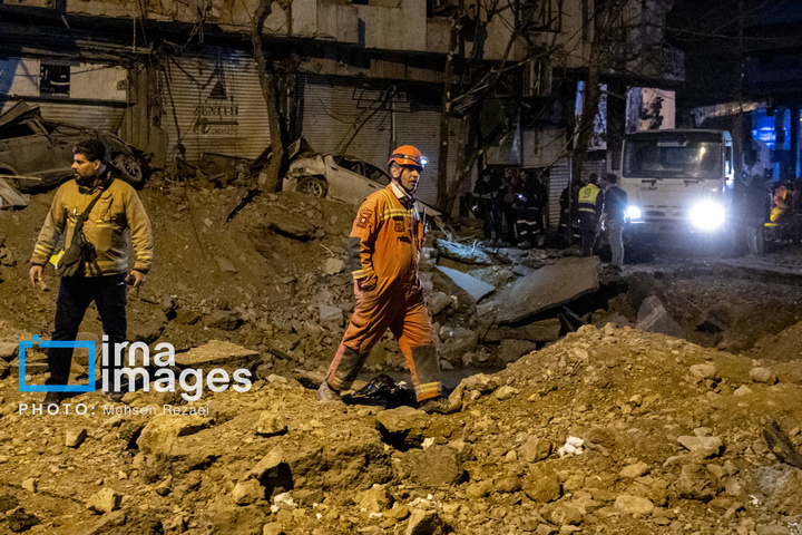 حملات شبانه به مناطق مسکونی در تهران