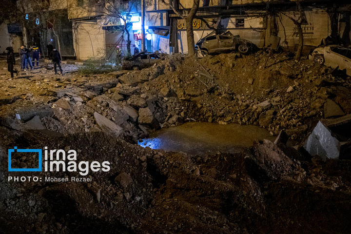 حملات شبانه به مناطق مسکونی در تهران