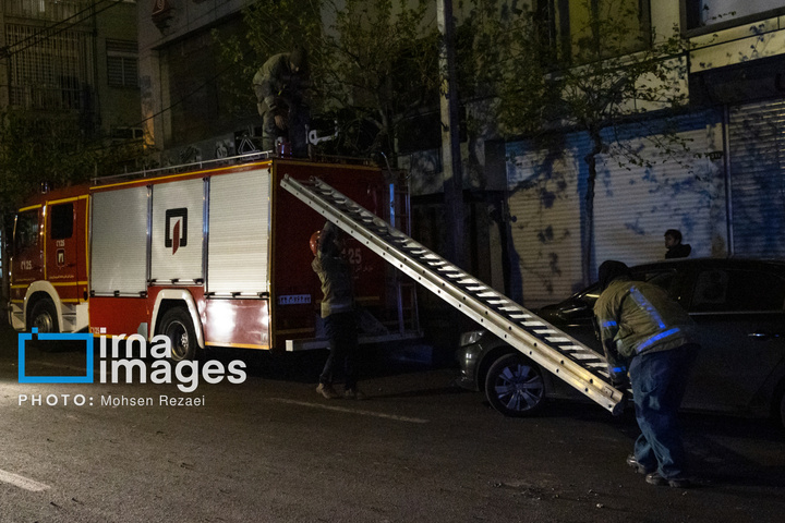 حملات شبانه به مناطق مسکونی در تهران