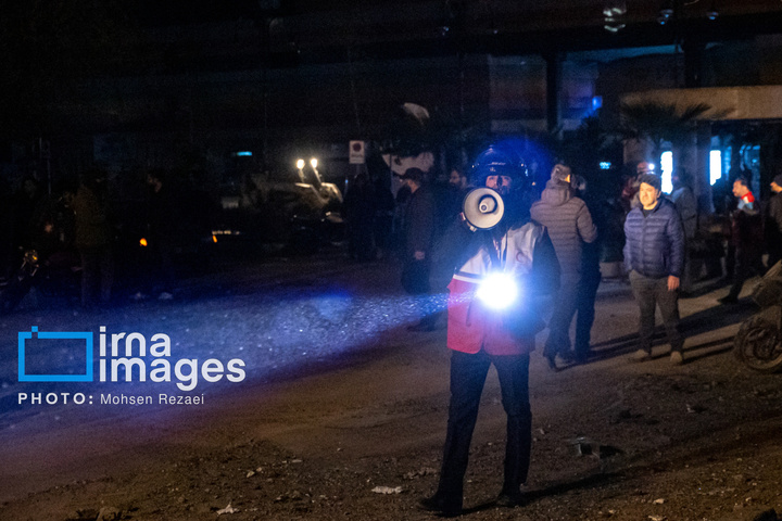 حملات شبانه به مناطق مسکونی در تهران