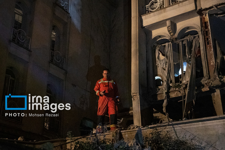 حملات شبانه به مناطق مسکونی در تهران