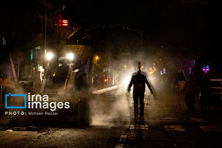 حملات شبانه به مناطق مسکونی در تهران