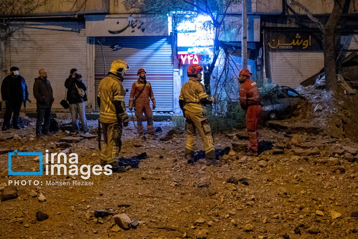 حملات شبانه به مناطق مسکونی در تهران