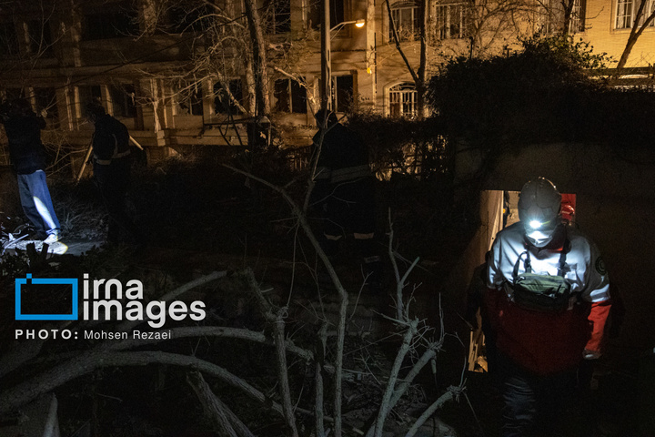 حملات شبانه به مناطق مسکونی در تهران