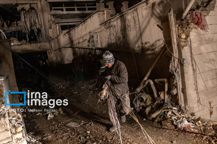 حملات شبانه به مناطق مسکونی در تهران