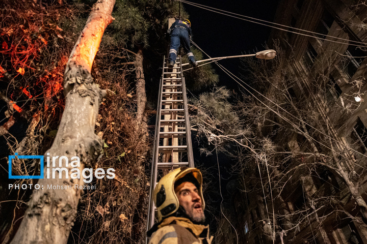 حملات شبانه به مناطق مسکونی در تهران