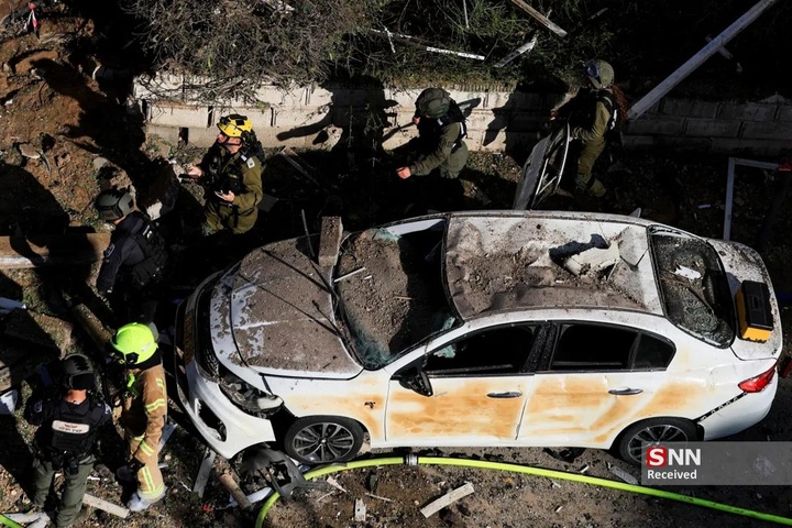 امواج عملیات موشکی - پهبادی وعده صادق در تل‌آویو